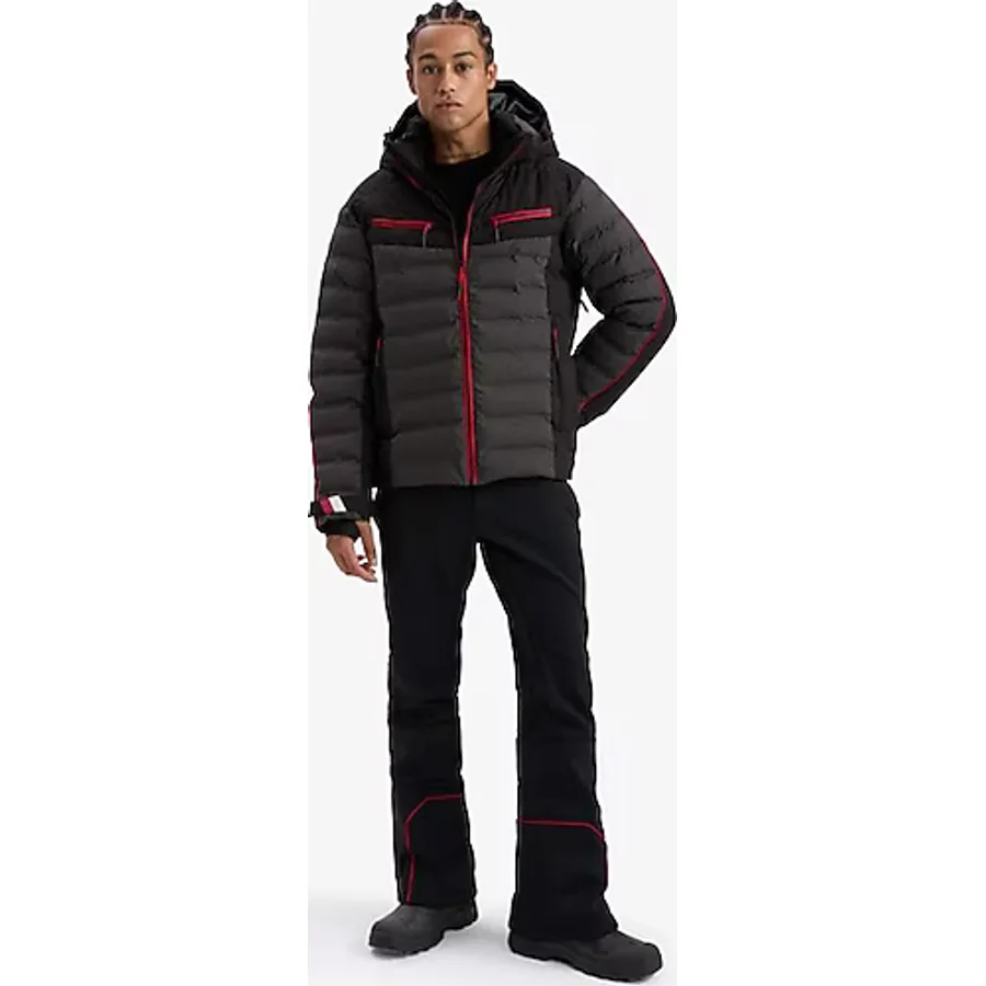 DeFacto Regular Fit Fermuarlı Düz Paça Softshell Kayak PANTOLONU F5643AX25WN - Siyah-BK81