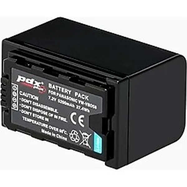 Defne Store VW-VBD58 Uyumlu Video Kamera Bataryası, 5200 Mah - Çok Renkli