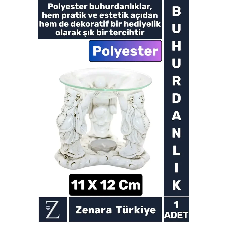 Dekoratif Hediye Aromaterapi Yoga Meditasyon Kolay Temizlenir Yüksek Kaliteli Polyester Buhurdanlık