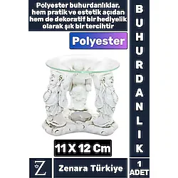 Dekoratif Hediye Aromaterapi Yoga Meditasyon Kolay Temizlenir Yüksek Kaliteli Polyester Buhurdanlık