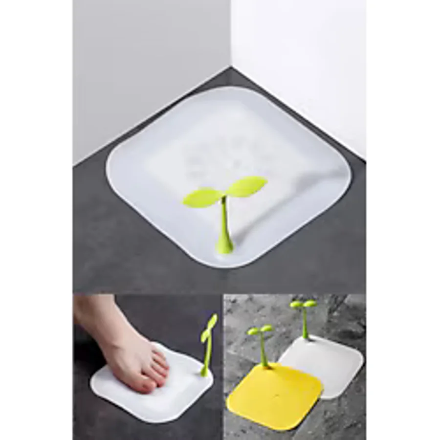 Dekoratif Lavabo Gider Kapatıcı Banyo Küvet Gider Kapatma Banyonuza Estetik Fonksiyonel Beyaz Renk