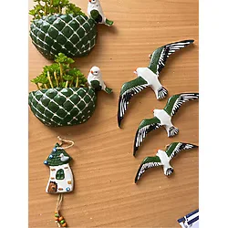 DEKORATİF MARTI DUVAR SÜSÜ(yeşil)