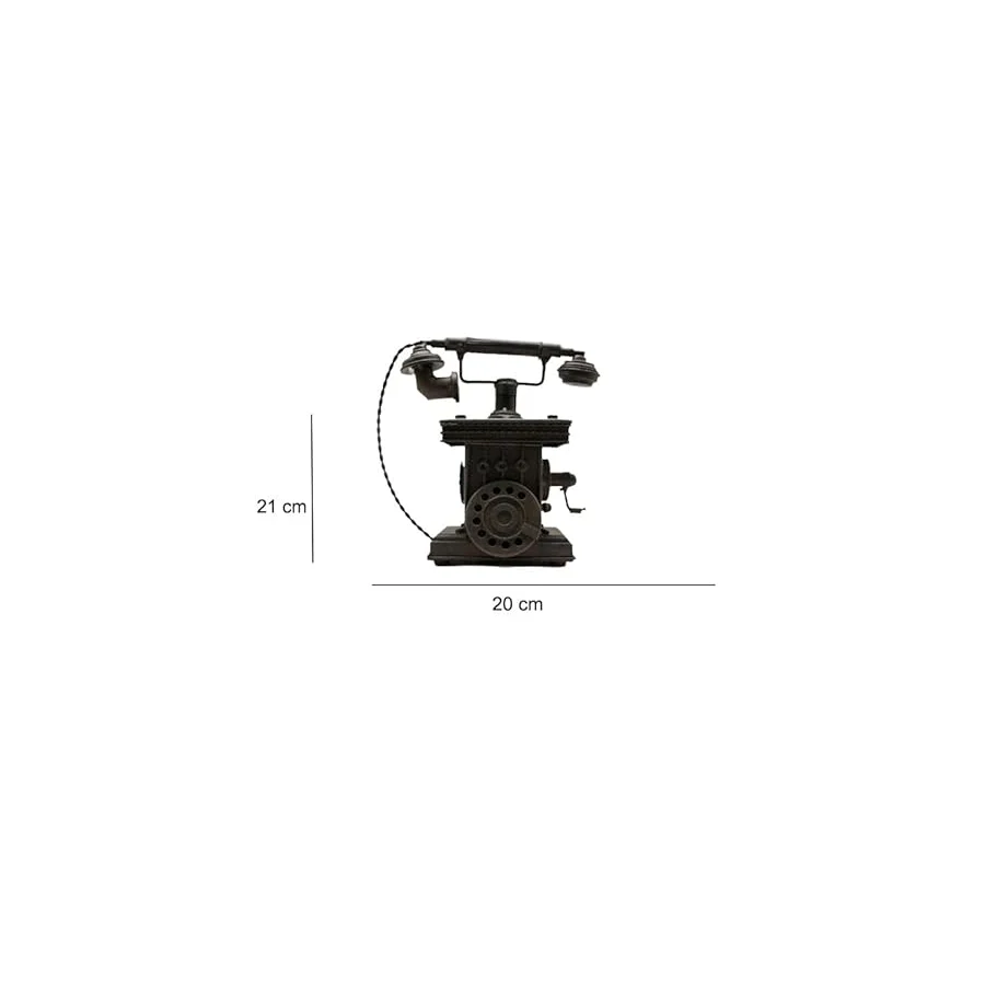 Dekoratif Metal Telefon