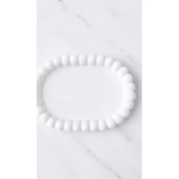 Dekoratif Oval Bubble Sunumluk Tabak 16,5x11cm