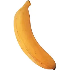 Dekoratif Yapay Muz Tek 20 Cm Sarı