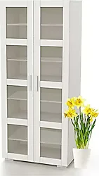 Dekorex Cam Kapaklı Kitaplık Ktp-211-C