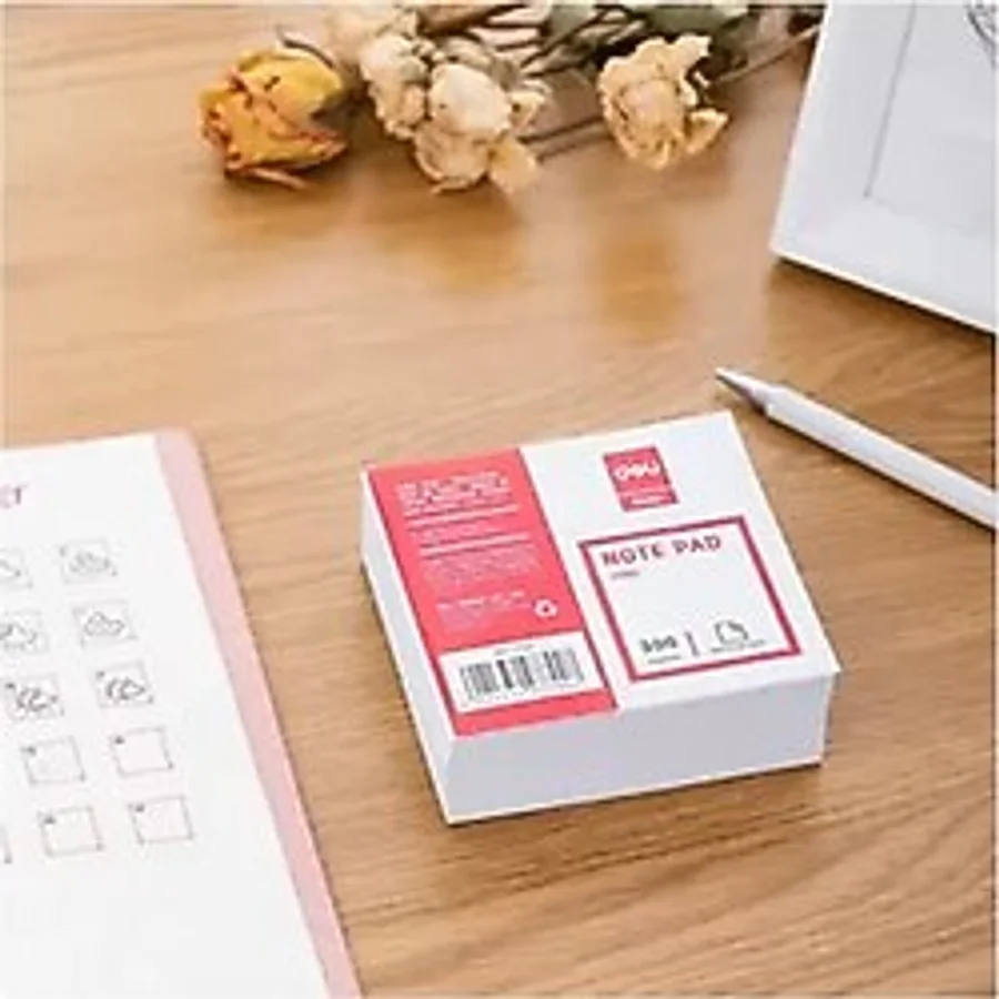 DELİ 7601 KÜPNOT KAĞIDI 101x96 300 YAPRAK BEYAZ