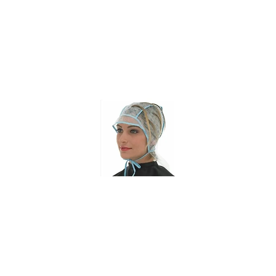 Delikli Röfle Saç Bonesi 0001-beyaz