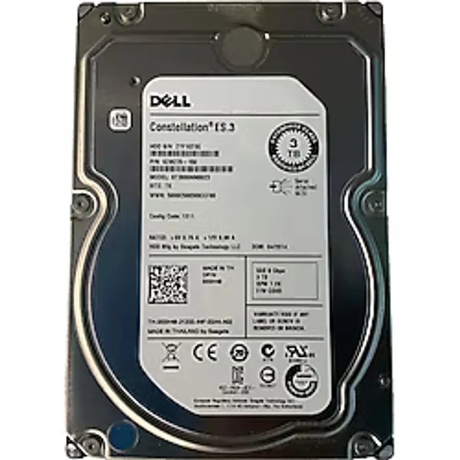 Dell Constellation E.s3 3tb 7.2k 6g Sas 3.5" Sunucu Harddisk (ST3000NM0023 055H49 9ZM278-150)