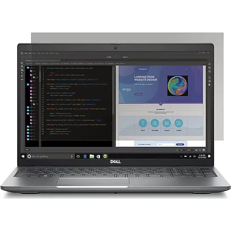 Dell Precision 3571 15.6 inç Hayalet Ekran Koruyucu Şeffaf