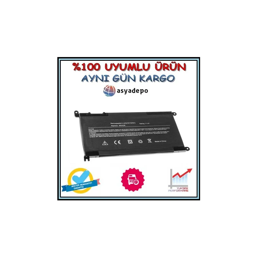 Dell Vostro 14 5471 V5471 P88G P88G001 Batarya Pil