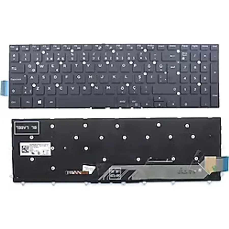 Dell Vostro N601ZVN3591EMEA04 Klavye Siyah TR Işıklı