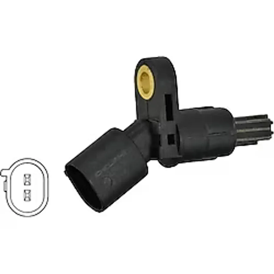 Delphı Ss20000 Abs Sensörü Arka Sağ Sol Hız Golf Iv Bora / A3