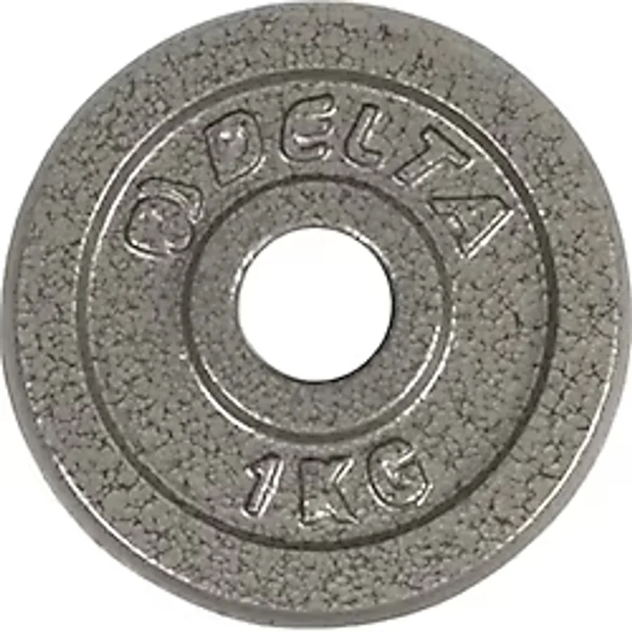 Delta 1 Kg Gri Döküm Plaka Ağırlık