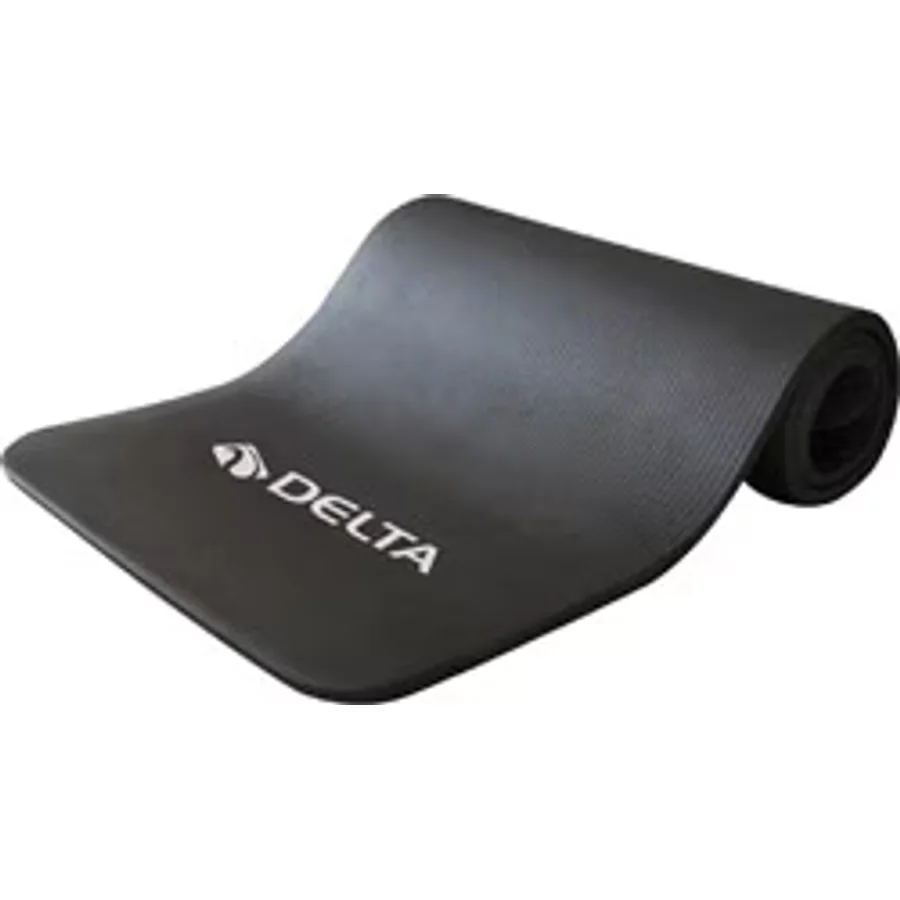 Delta 15 mm Taşıma Askılı Siyah Pilates Minderi