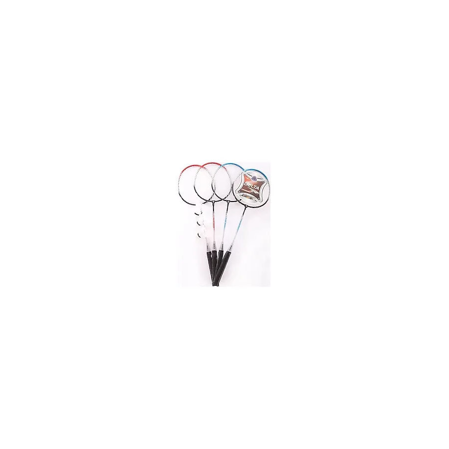 Delta 4 Adet Badminton Raketi İle 3 Adet Badminton Topu Ve Deluxe Badminton Çantası Dörtlü Grup Seti