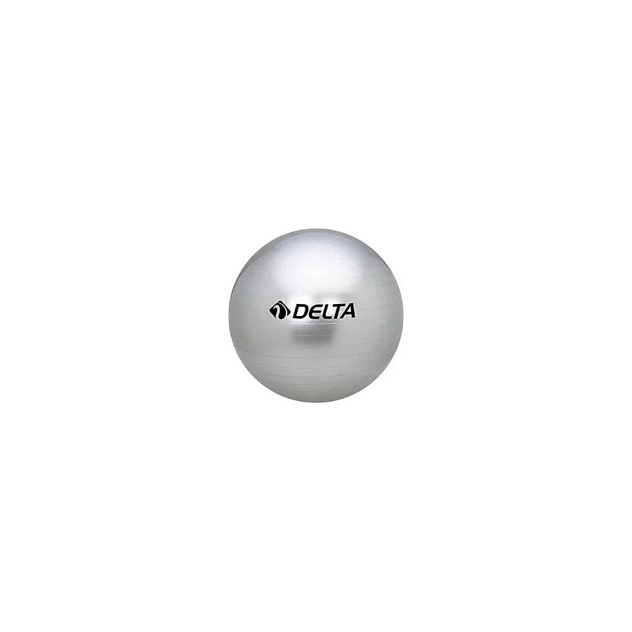 Delta 65 cm Dura-Strong Deluxe Gümüş Pilates Topu (Pompasız)