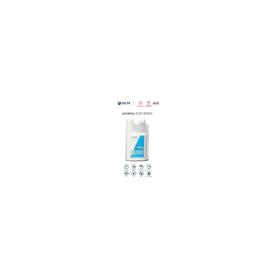 Delta Alfakill 15 Sc 500 ml Konsantre Böcek Ilacı ve Haşere Ilacı
