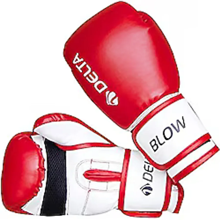 Delta Blow Dura-Strong Boks Eldiveni,Kırmızı,12 Oz