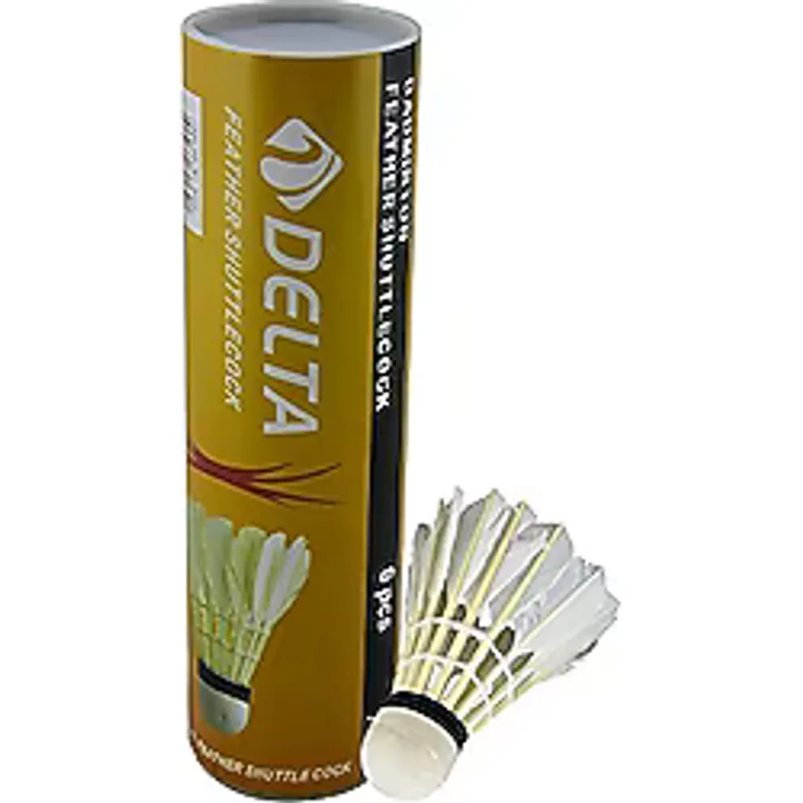 Delta Bt 5000 Badminton Topu, Unisex, Beyaz, Tek Beden
