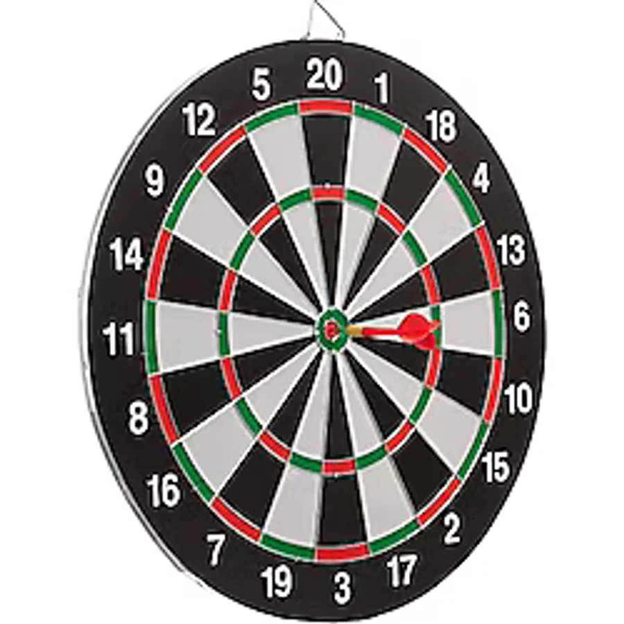 Delta Dart Seti 43 cm (17 İnç) + 6 Dart Oku (6 Gr) Hedef Tahtası