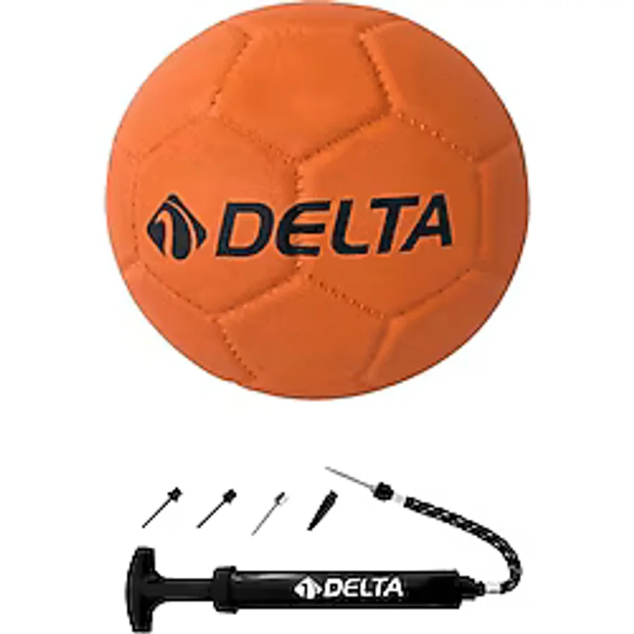 Delta Deluxe Kauçuk 1 Numara Hentbol Topu + Top Pompası