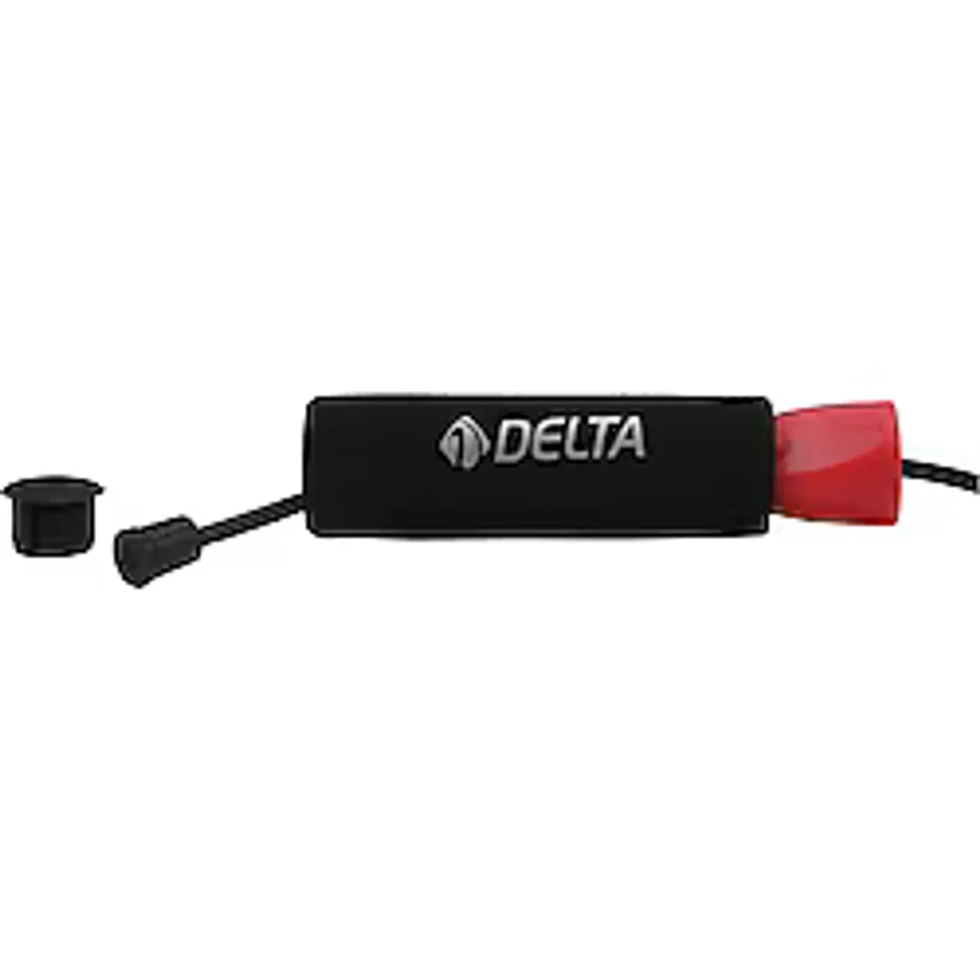 Delta- Deluxe Sünger Tutamaçlı Rulmanlı Ayarlanabilir Atlama İpi kirmizi