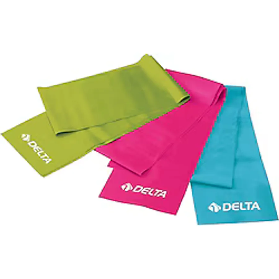 Delta DS-9900 150x15 cm 3'lü Pilates Bandı