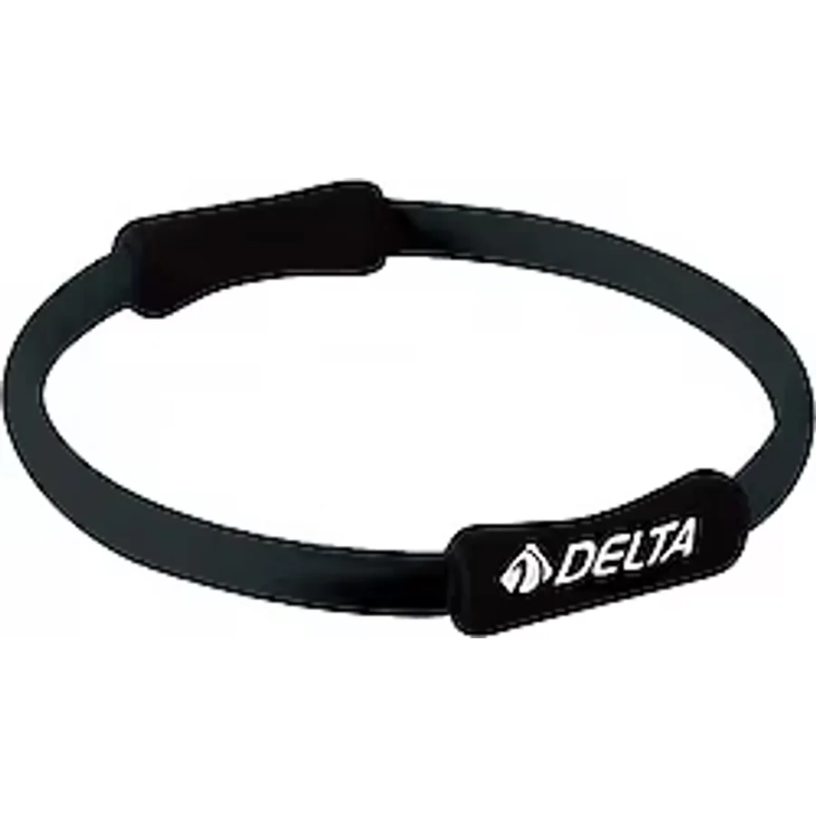 Delta Dura-Strong 35 cm Siyah Pilates Çemberi