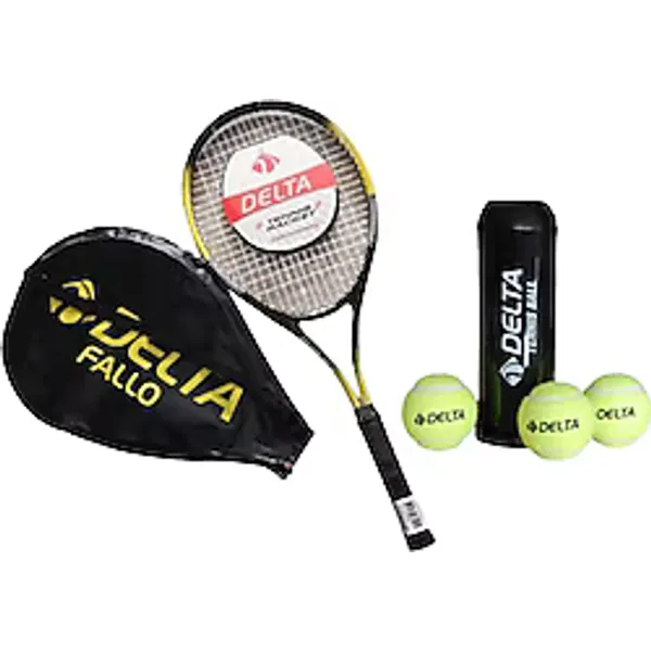 Delta Fallo 27 inç Yetişkin Tenis Raketi + Maç Topu 3 Adet
