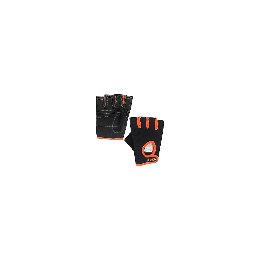 Delta Force Extra Ağırlık Body Dambıl Halter Fitness Eldiveni Siyah Kırmızı (Large)