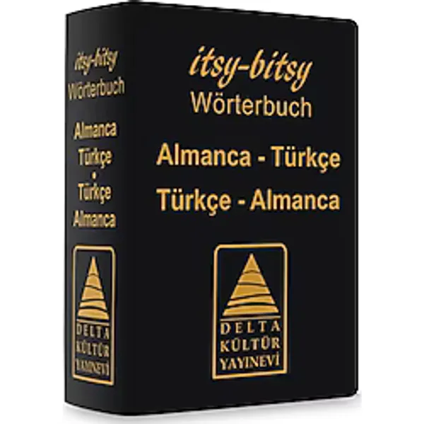 Delta Kültür Almanca Türkçe - Türkçe Almanca Mini Sözlük