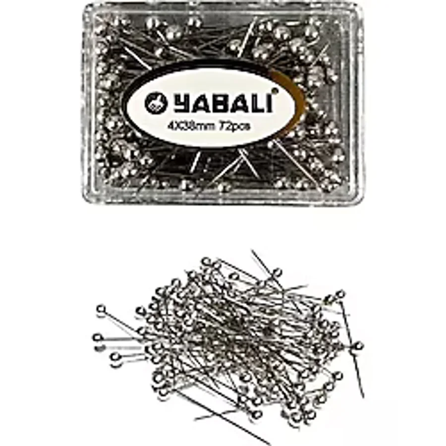 Delta Online Toplu İğne Gümüş 72'li 4x38 mm