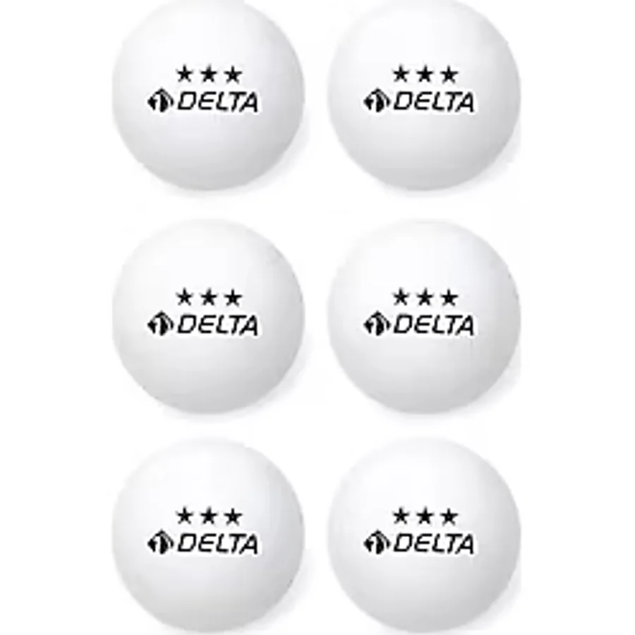Delta Pinpon Topu 6 Adet / Masa Tenisi Topu