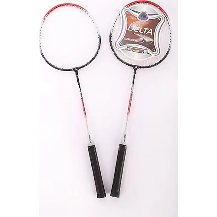Delta Tek Parça 2 Adet Çiftli Badminton Raketi Çantalı Seti
