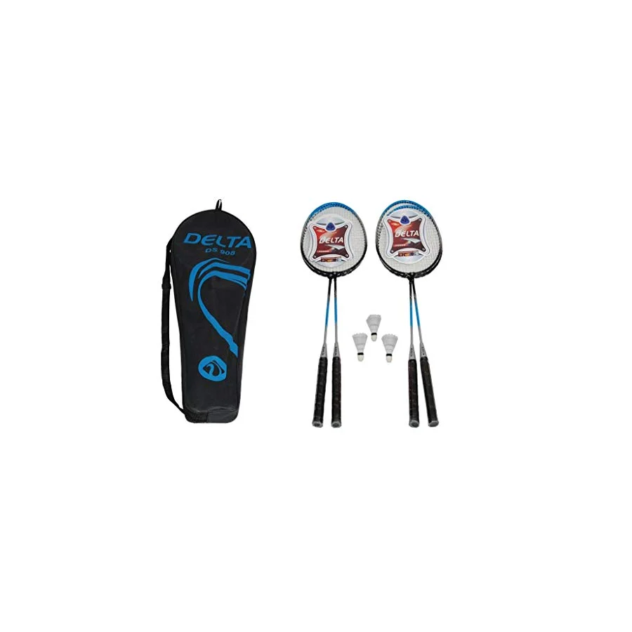 Delta Unisex Çantalı Badminton Raketi, Çok Renkli, Tek Beden