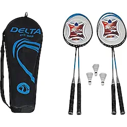 Delta Unisex Çantalı Badminton Raketi, Çok Renkli, Tek Beden