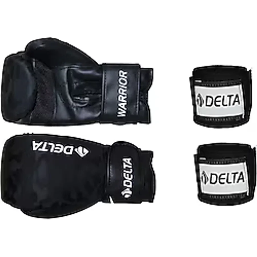 Delta Warrior Kamuflaj Desen Boks Eldiveni + Boks El Bandajı Seti