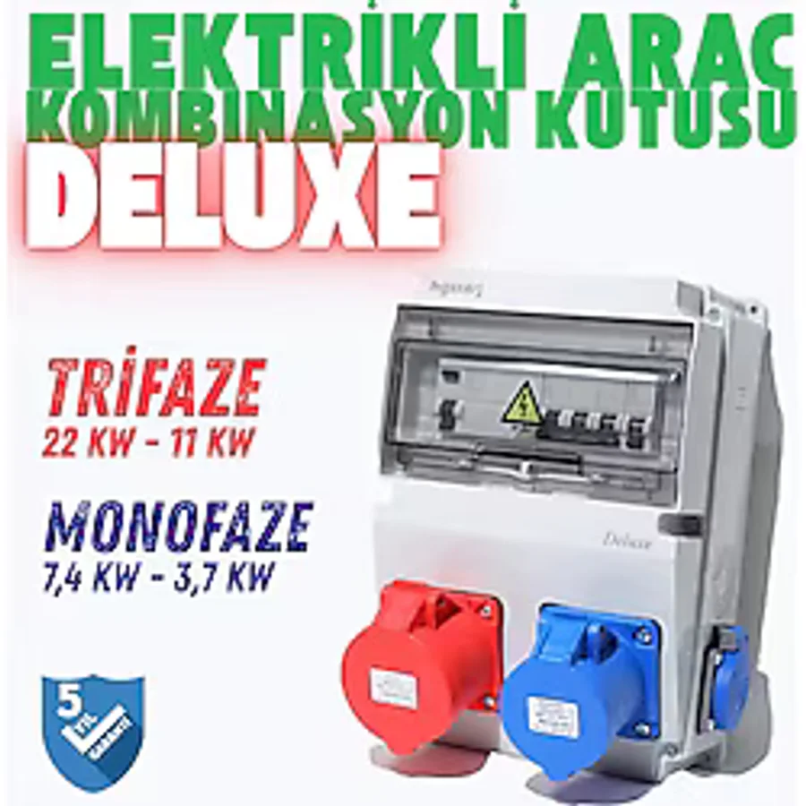''Deluxe'' Elektrikli Araç Kombinasyon Kutusu, V i k o/P a n a s o n i c, 5 Yıl Garanti