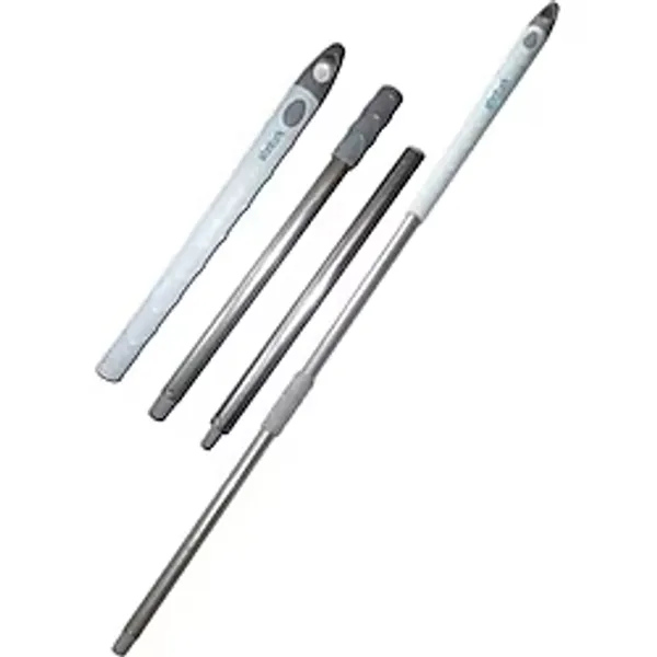Demonte Metal Mop Paspas Sopası 105cm Sıkmalı Taplet Mop Sapı Kırılmayan Demir Borulu Temizlik