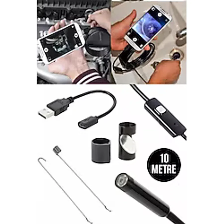 DEMPOWER 10 Metre Hd Endoskop Kamerası