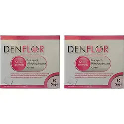 Denflor Probiyotik 10 Saşe 2'li