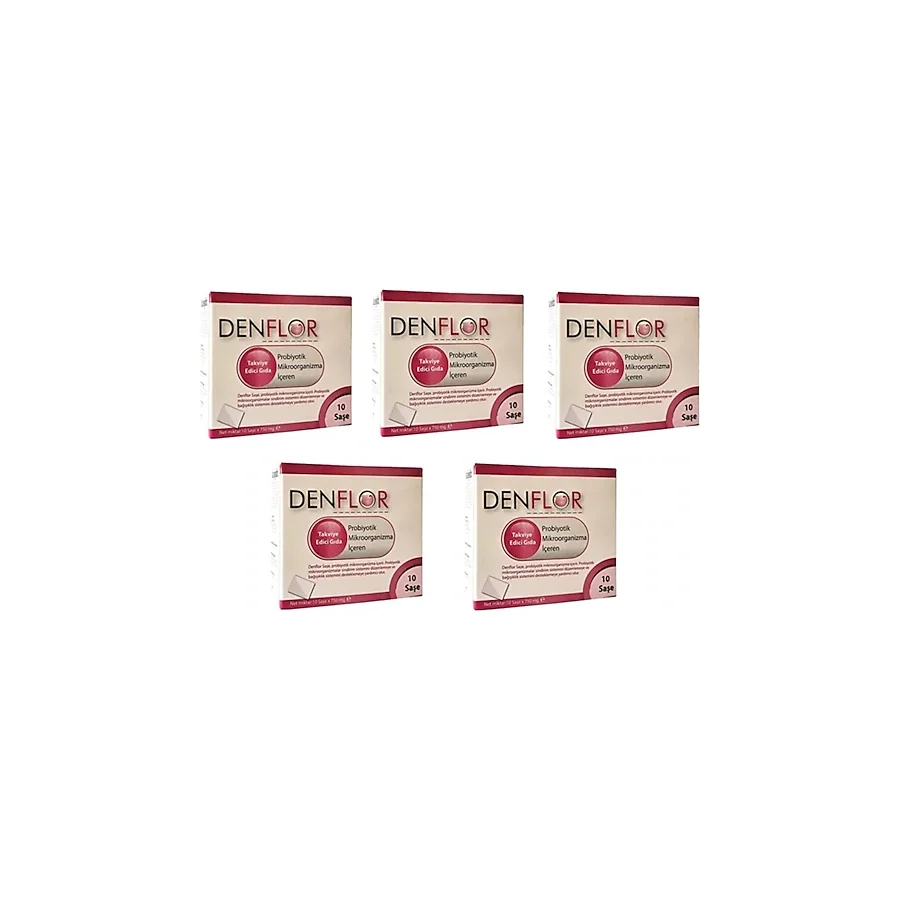 Denflor Probiyotik 10 Saşe 5'li