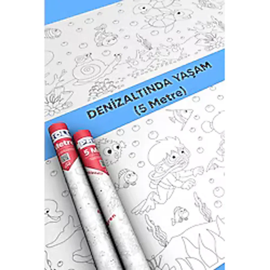 Denizaltı Boyama Kağıdı