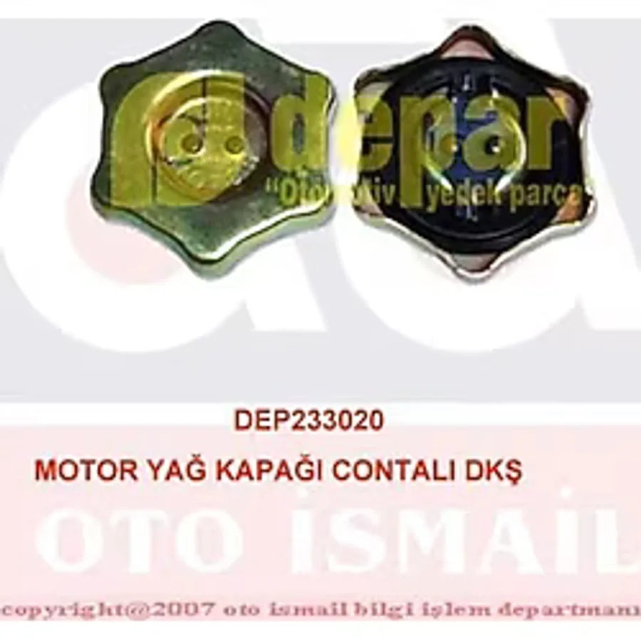 Depar 3020 3020 Motor Yağ Kapağı Contalı Doğan Kartal Şahin