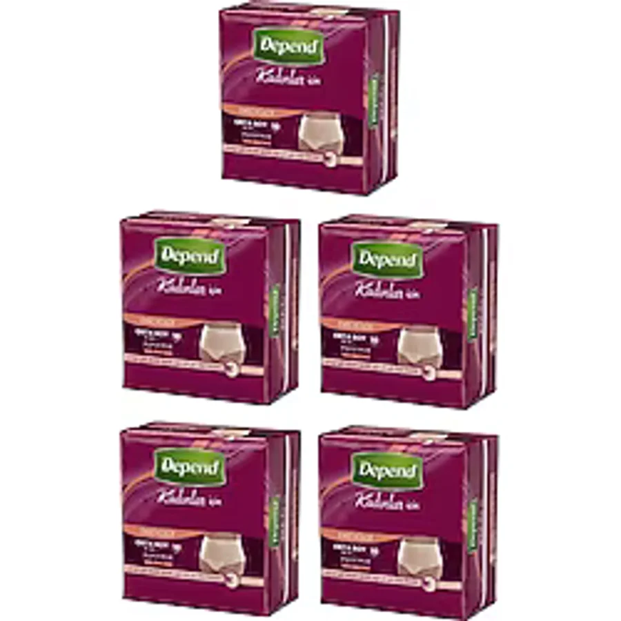 Depend Kadın Emici Külot M 10'Lu 5 Paket 50 Adet