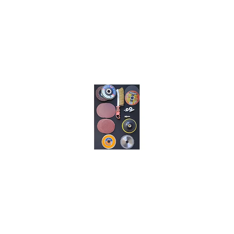 Depolife 20 Parça Spiral Avuç Taşlama Spiral Cırt Zımpara Ahşap Inox Metal Mermer Kesici Kesme Flap Disk
