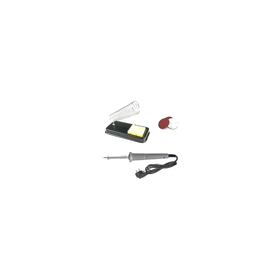 Depolife 40 Watt Profesional Kalem Havya Lehim Pompası Sehpası Lehim Pastası Elektronikçi Takım Seti