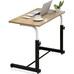 Depolife Ders Çalışma Notebook Laptop Masası Boyu Ayarlanabilir Çekyat Sehpası 60x44cm Öğrenci Ders Faliyet