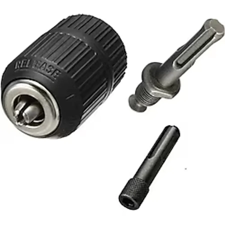 Depolife Kırıcı Delici Mandren Sds Plus Mandren Adaptörü Sds Uçlu 1/2 Mandren ve Mıknatıslı Bits Adaptör